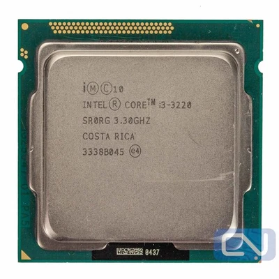 Intel Core i3-3220 3.3GHz 3MB 5.0GT/s SR0RG LGA 1155 B Grade CPU Processor - Image 1 of 2