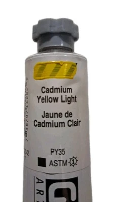 Golden Artists Acrylic Tube 59ml Cadmium Yellow Light Unopened Painters Supply - Image 1 of 4