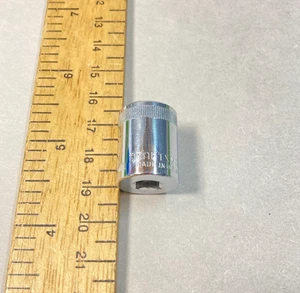 Craftsman 12mm Socket Metric 1/4" Drive 6 Point -V- #43513 USA - Picture 1 of 6