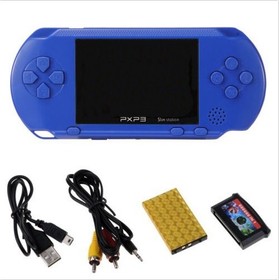 Closeout Wholesale Lots 60x PXP3 16-Bit Dark Blue Retro Game Consoles Xmas Gifts