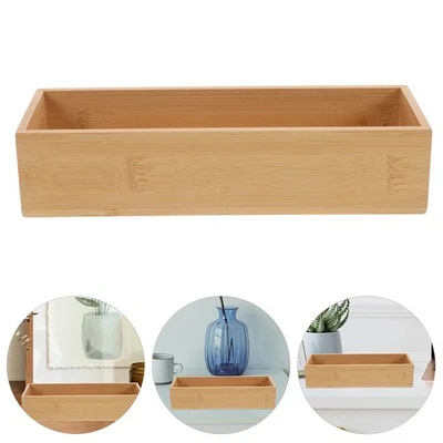  3 Pcs Bathroom Tray for Toilet Kitchen Utensil Organizer Drawers - Image 1 of 4