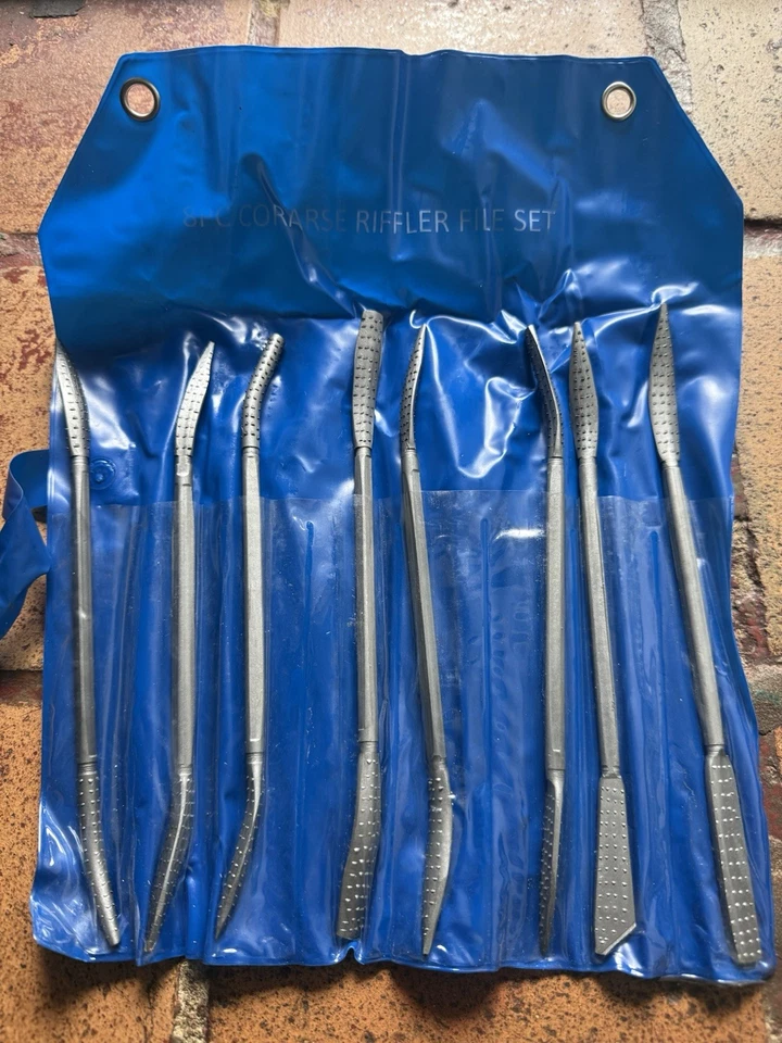 8 Pcs Riffler Course Wood Files ✅ - Image 1 of 2