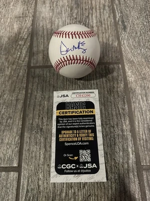 DON MATTINGLY SIGNED NEW YORK YANKEES OML BASEBALL JSA COA AUTOGRAPHED - Image 1 of 3