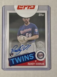 2020 Topps 1985 Autograph #85A-RDO Randy Dobnak RC Minnesota Twins - Picture 1 of 2