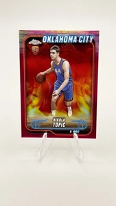 2024-25 Topps Chrome - Nikola Topić #119 Magenta Refractor (RC) - Imagen 1 de 2