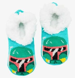 🔥 Star Wars Chibi Boba Fett Slipper Socks 🔥