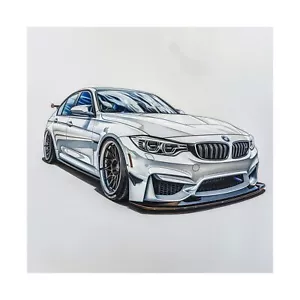 BMW Competition, BMW, BMW car poster, wall decor, home decor, home wall art - Picture 1 of 36