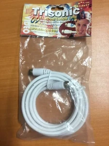 Tri-Sonic RG-59U Coaxial Cable 9 Ft TS-FF-09WH #9D - Picture 1 of 7