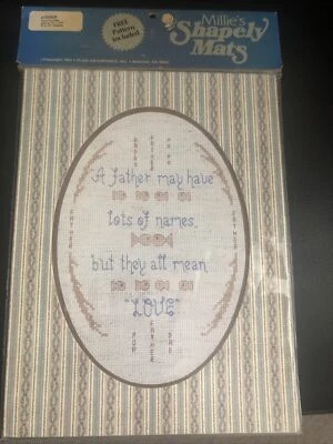 Millie’s Shapley Mats #58009Counted Cross Stitch Pattern + Mat - Image 1 of 2