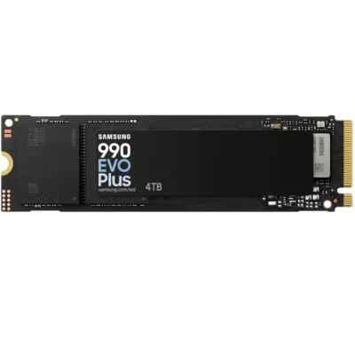 Samsung 990 EVO Plus 4TB NVMe SSD M.2 - 7,250MB/s PCIe 4.0/5.0 - MZ-V9S4T0BW - Image 1 of 4