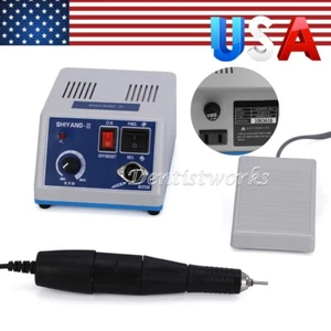 Unidad de pulido micromotor eléctrico laboratorio dental maratón + pieza de mano motor de 35 k rpm - Imagen 1 de 13