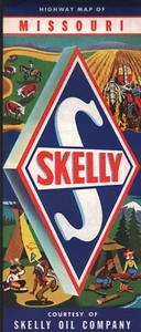 Mapa de ruta Skelly 1961: Missouri NOS - Imagen 1 de 1