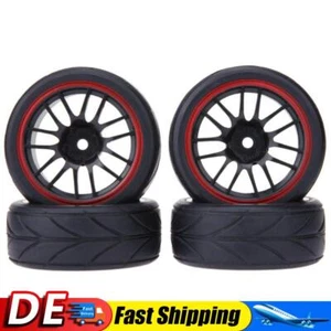 Domybest 4 RC 1/10 Universal Car Racing Felge Reifen Offroad Truck Car Buggy Tir - Bild 1 von 6