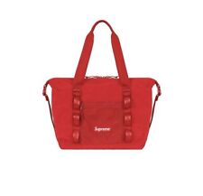 Supreme Cordura Dark Red Zip Tote Bag FW20B13 100 Authentic Travel Bag