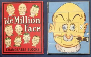 Ole Million Face Game Changeable Blocks Optical Toys Carey Orr Coffee Table Game - Picture 1 of 7