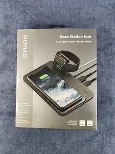Nomad - 5-in-1 10W Wireless Charging Pad for Apple Watch and iPhone NIB u-2B - Picture 1 of 5