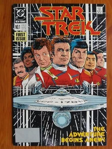Star Trek 1 Erstausgabe Comicbuch verpackt und verbordt in nahezu neuwertigem Zustand '89 - Bild 1 von 3