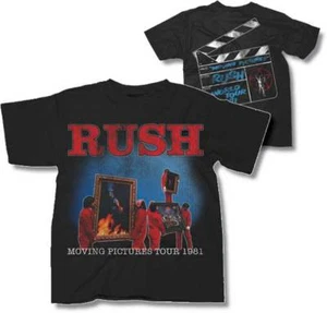 Camiseta Rush Moving Pictures Tour 1981 Logo Nueva S-2XL - Imagen 1 de 1