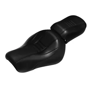 Asiento de conductor y pasajero apto para Harley Iron 883 XL883N 2016-2022 2020 2021 negro - Imagen 1 de 12