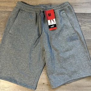 Puma Herren Sport Fleece Short Größe M Farbe Grau Brandneu mit Etikett - Bild 1 von 11