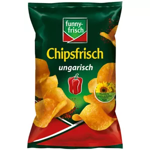 funny frisch Chipsfrisch ungarisch mit Paprikawürzung Classic 150g - Bild 1 von 1
