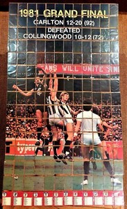 1982 AFL / VFL Scanlens (180) Card Set Excellent & nMint - FREE POST