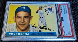 1955 Topps - #198 Yogi Berra PSA 3 VG Cert. #69253751
