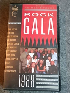 The Princes's Trust Rock Gala 1988 VHS MSD Video PAL - Picture 1 of 2