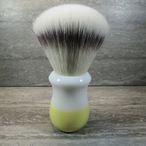 Yaqi Naicha (Milk tea) 26mm Knot Synthetic Hair Wet Shaving Brush - Picture 1 of 24