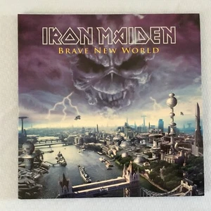 IRON MAIDEN - BRAVE NEW WORLD + X 2 LPS + INNERS + PIC DISCS - 2000 - EX - Picture 1 of 13