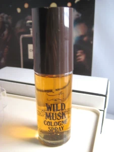 ๐1980s Vintage Pfizer 1.8 oz Coty Wild Musk cologne spray - Picture 1 of 3