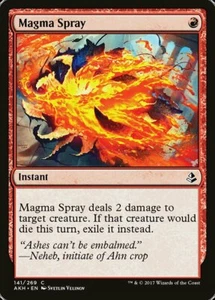 4 Magma Spray 4x x4 - NM - Amonkhet - SPARROW MAGIC mtg - Picture 1 of 1