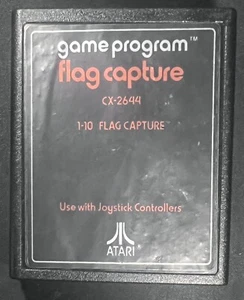 Flag Capture | Atari 2600 | CX-2644 | Orange Text | Cartridge Only - Picture 1 of 6