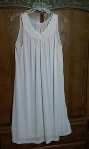 Pink Shadowline Nylon Waltzing Kleid Rosen Ausschnitt Größe Small LESEN Beschreibung - Bild 1 von 6