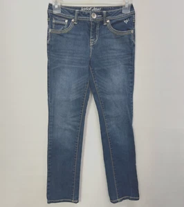 Justice Mädchen Simply Low Jeans, blau, Größe 10 Regular - Bild 1 von 4