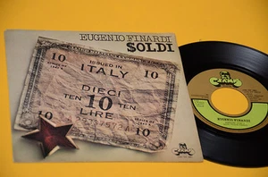 "EUGENIO FINARDI 7"" SOLDI 1°ST ORIG ITALY PROG 1975 EX+ TOP COLECTORS" - Picture 1 of 1