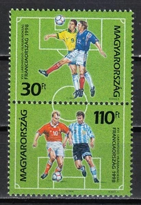 Hungary 1998 MNH Mi 4506-4507 Sc 3617-3618 World Cup Soccer Championships,France - Picture 1 of 1
