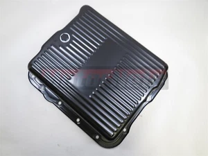 GM 700R4 4L60E Negro Transmisión Pan Tapa Extra 3.5" Profundo 4L65E Transmisión Automática - Imagen 1 de 3