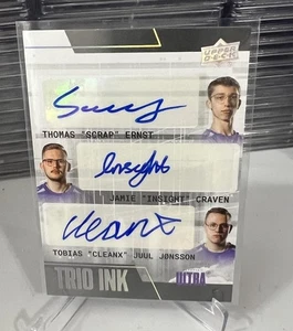 2022-23 Upper Deck Call of Duty League Trio Ink Scrap Insight CleanX Auto #T-11 - Picture 1 of 6