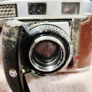 1940's KODAK Retina Camera IIIC. Note large C. It's been around. Parts/Restore - Picture 1 of 8