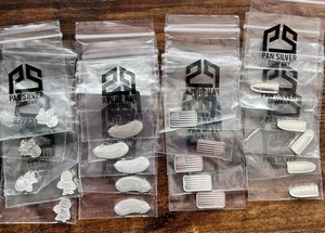 1 Gramm Silberbarren Lot 20 Gramm .999 Kunstbarren UNC BULK! - Bild 1 von 3