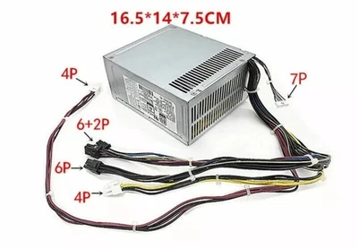 HP Power Supply 500w 6/8 GPU for Z2 G4 800 880 G3 901759-003 DPS-500AB-32 A 80+ - Image 1 of 4