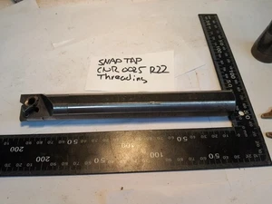 Snap Tap SNR 0025 R22 Internal Threading Bar CNC lathe tool engineer - Picture 1 of 5