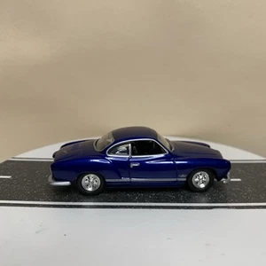 Johnny Lightning Volkswagen Series #29 1964 VW Karmann Ghia Coupe Dark Blue NM - Picture 1 of 15