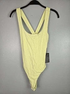 Nuovo con etichetta! Body canotta donna verde pallido FOREVER 21 taglia small - Foto 1 di 3