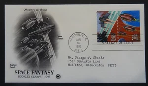 US Envelope, First Day Issue, 29¢ Space Fantasy, Neptune Patrol (5000) - Picture 1 of 4