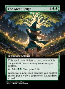 The Great Henge - Various Styles - MTG Anime Custom - Playtest - Picture 1 of 4