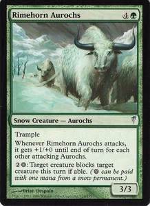 Rimehorn Aurochs Coldsnap Regular - Picture 1 of 1