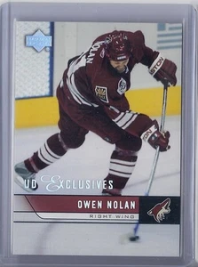 2006-07 UPPER DECK OWEN NOLAN UD EXCLUSIVES SP /100 #403 COYOTES - Picture 1 of 1