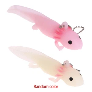 Soft Lizard Stress Toy Colorful Funny Squeeze Novelty Gag Gifts Squishy Keychain - Zdjęcie 1 z 8
